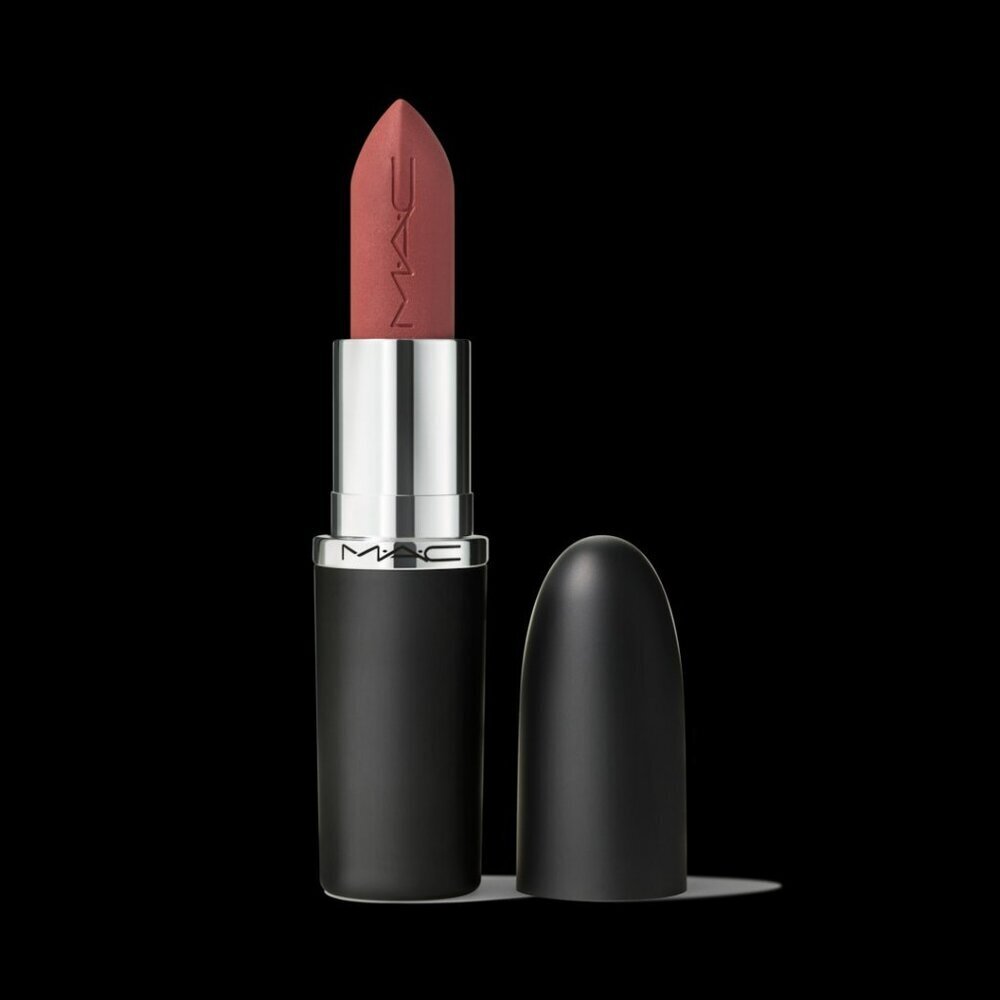 MAC Mini MACximal Silky Matte Lipstick 608 MEHR Long Wearing Color True NEW